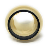 top view of colored ring on collar- A&A Gamma Series 3/4 Color Ring (Black) - ePoolSupply