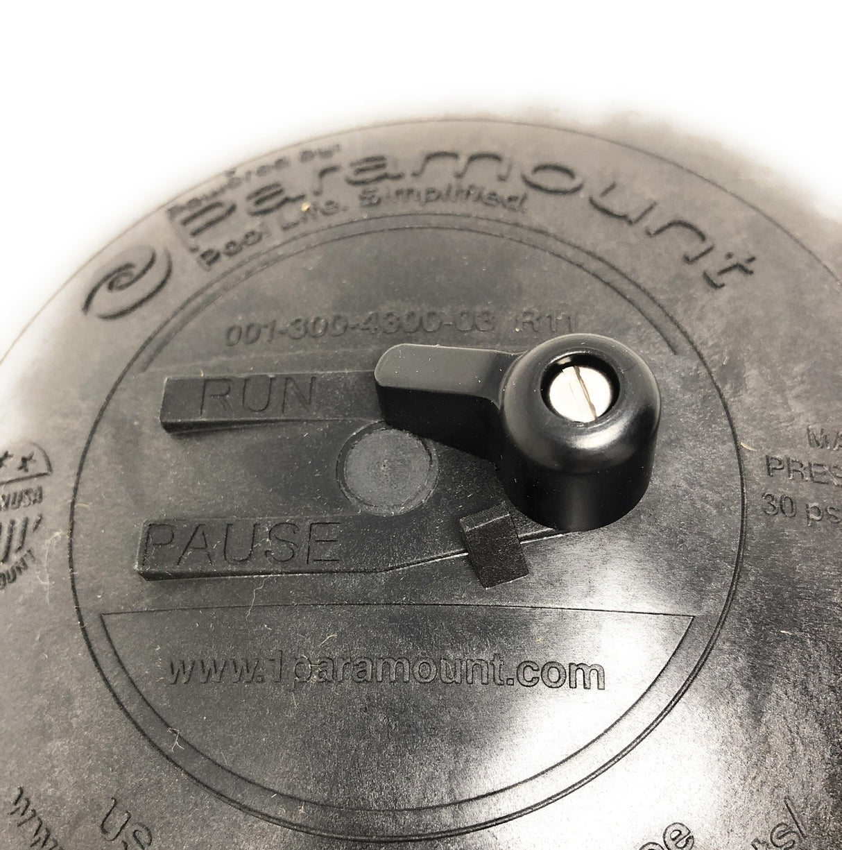 Close Up Of Run/Pause Knob - Paramount Knob & Pawl Assembly (Quick Stop) - ePoolSupply