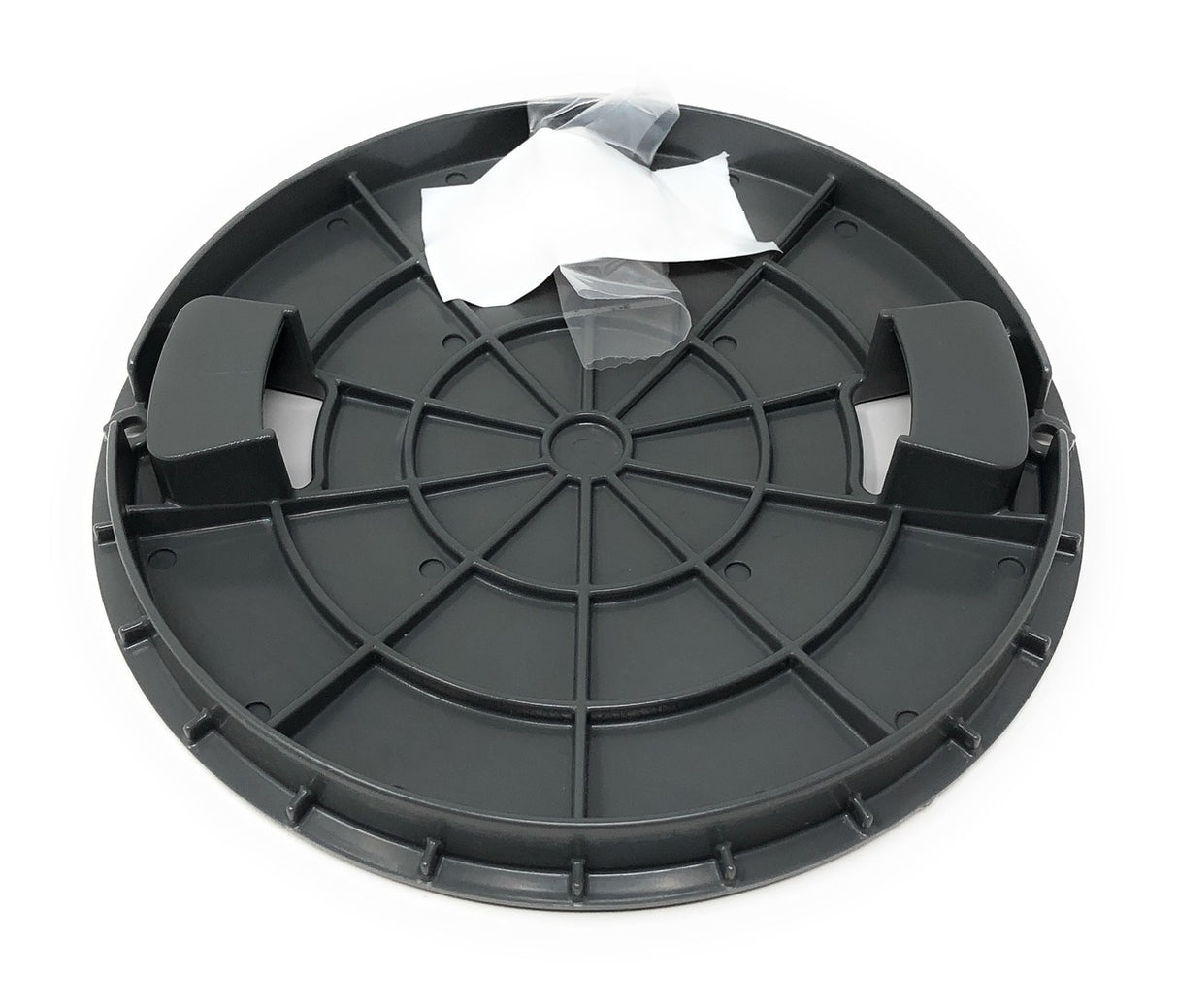 Bottom View of A&A Quik Water Leveler Deck Lid (Gray) - ePoolSupply