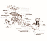 Products Pentair IntelliFlo3 VSF 3.0HP diagram