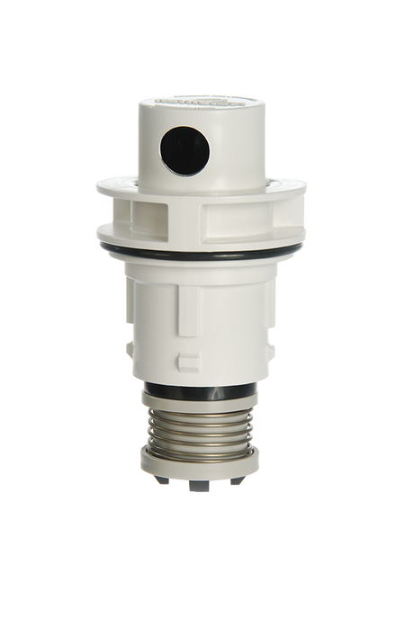 Front View of Head - Paramount Style 1 RetroJet Cleaning Head (White) - ePoolSupply