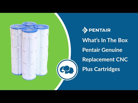 Pentair Genuine Replacement CNC Plus 520 Cartridge - 4 Pack | 179136