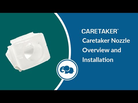 Caretaker 99 Cleaning Head Step & Bench Nozzle Insert (Clear) | 1-9-459