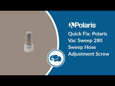 Pressure Cleaner Adjustment Screw, Sweep Hose for Polaris Vac-Sweep 380/360/280/180/280 TankTrax and TR35P/TR36P Pressure Cleaner Adjustment Screw, Sweep Hose | B20