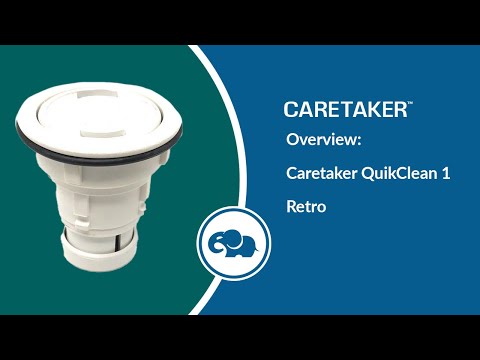 Caretaker RetroClean Style 1 Pop Up Head with Standard Nozzle (White) | 4-9-1042