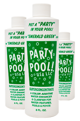 Party Pool Color Additive Green - 3 Pack