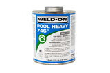 Weld-On Pool Heavy 746 Gray - Pool Adhesive - 1 Quart - eblast image