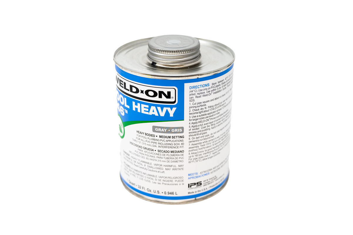 Weld-On Pool Heavy 746 Gray - Pool Adhesive - 1 Quart | 13567